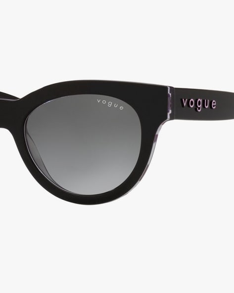 Buy Vogue Eyewear UV Protected Oval Sunglasses for Women ( 0VO5315S | 53mm  | Blue ) at Amazon.in