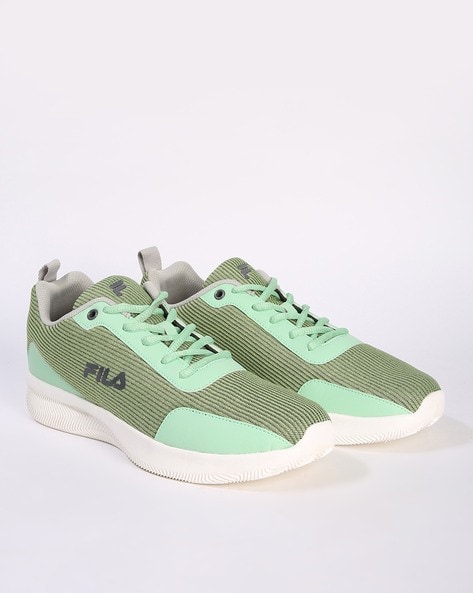 Fila turquoise best sale shoes