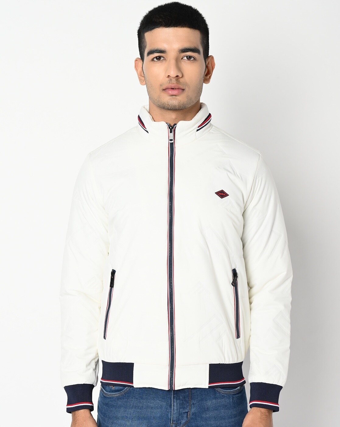 Buy Spykar White Polyester Full Sleeve Casual Jacket For Men at Amazon.in