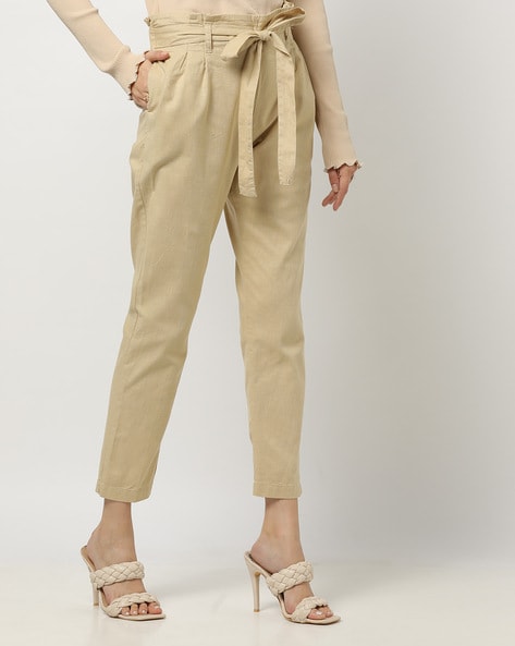 Paper bag trousers hot sale online india