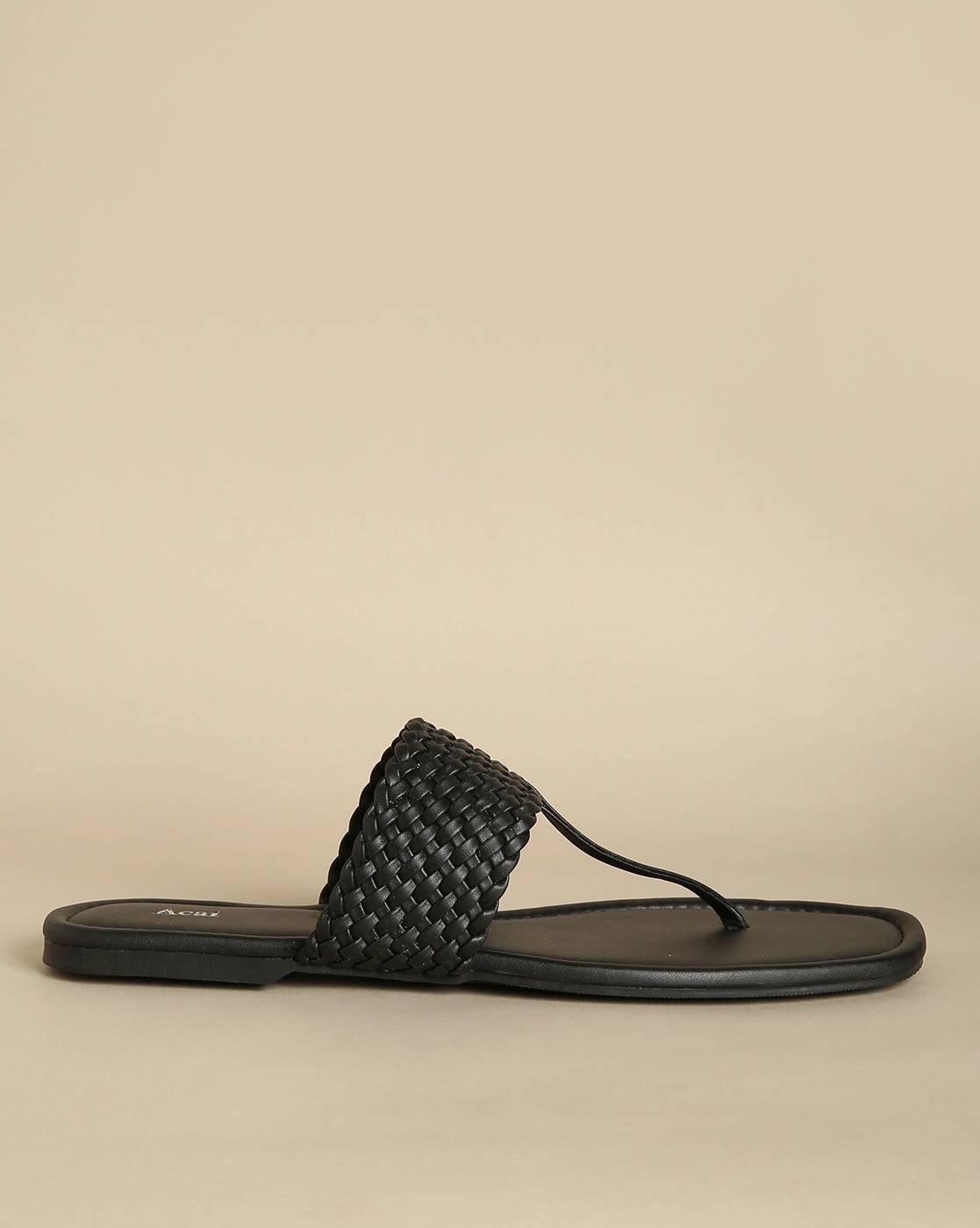 Trendy Slides - Woven Slides - Black Sandals - Vegan Sandals - Lulus