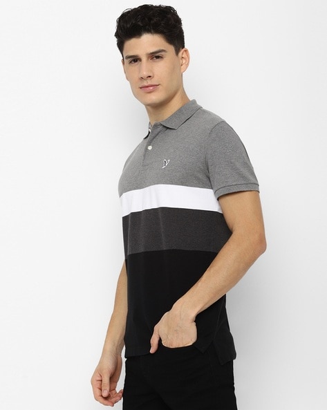 American eagle black outlet polo