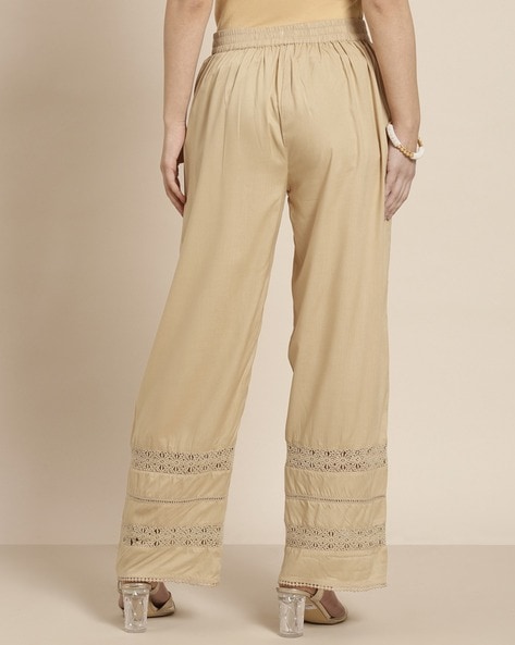 Buy Gold Pants for Women by Juniper Online