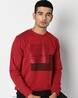 Buy Dark Red Sweatshirt & Hoodies for Men by INDIAN TERRAIN Online | Ajio.com