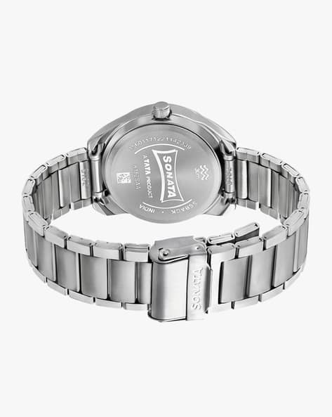 Buy Silver-Toned Watches for Men by SONATA Online | Ajio.com