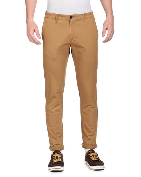 U.S. POLO ASSN. Slim Fit Men Beige Trousers - Buy U.S. POLO ASSN. Slim Fit  Men Beige Trousers Online at Best Prices in India | Flipkart.com