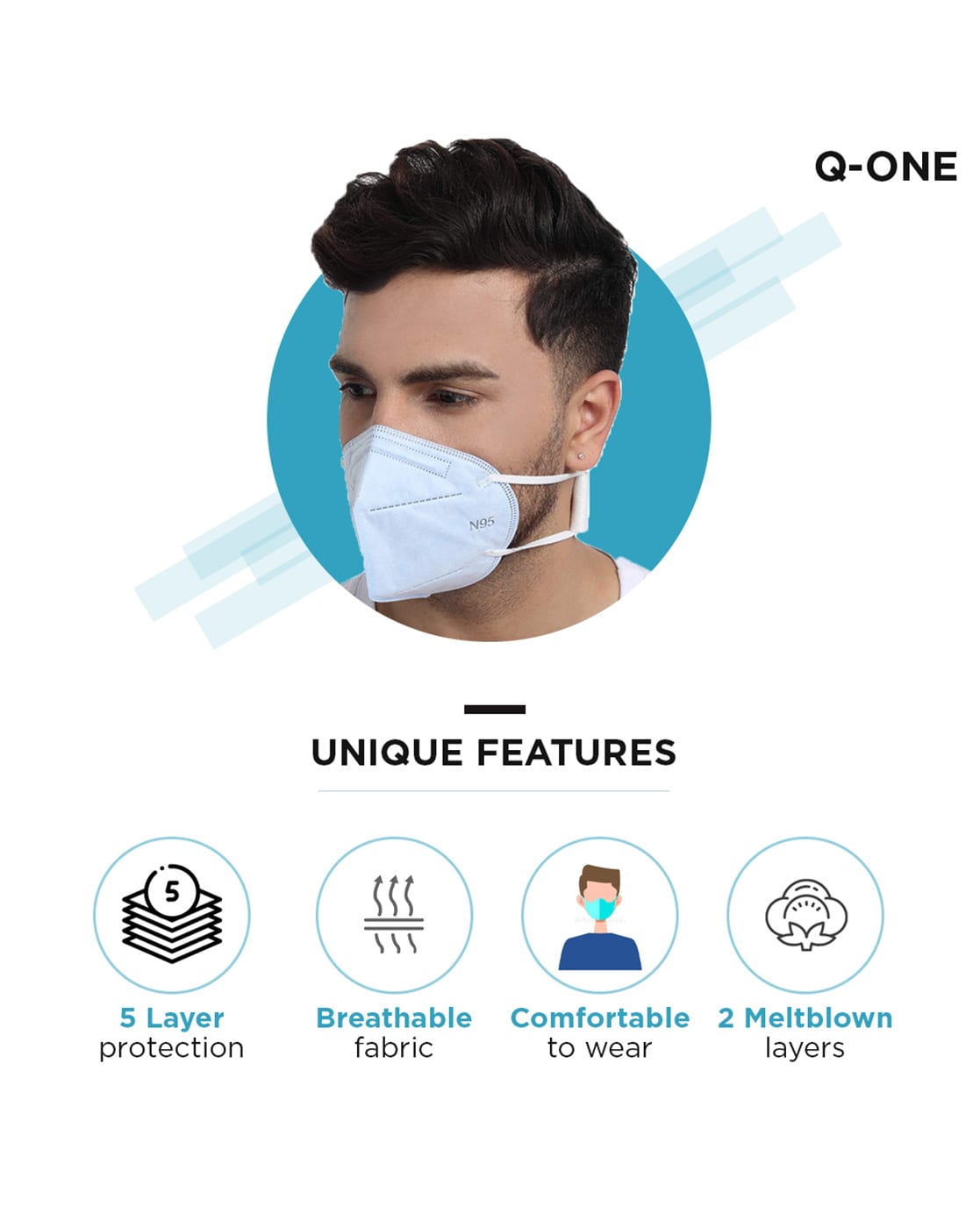 Buy White Gloves & Masks for Men by MASQ Online