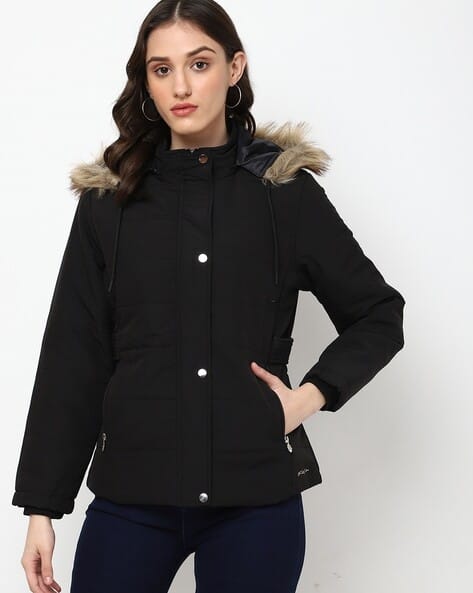Buy Black Jackets \u0026 Coats for Women by 