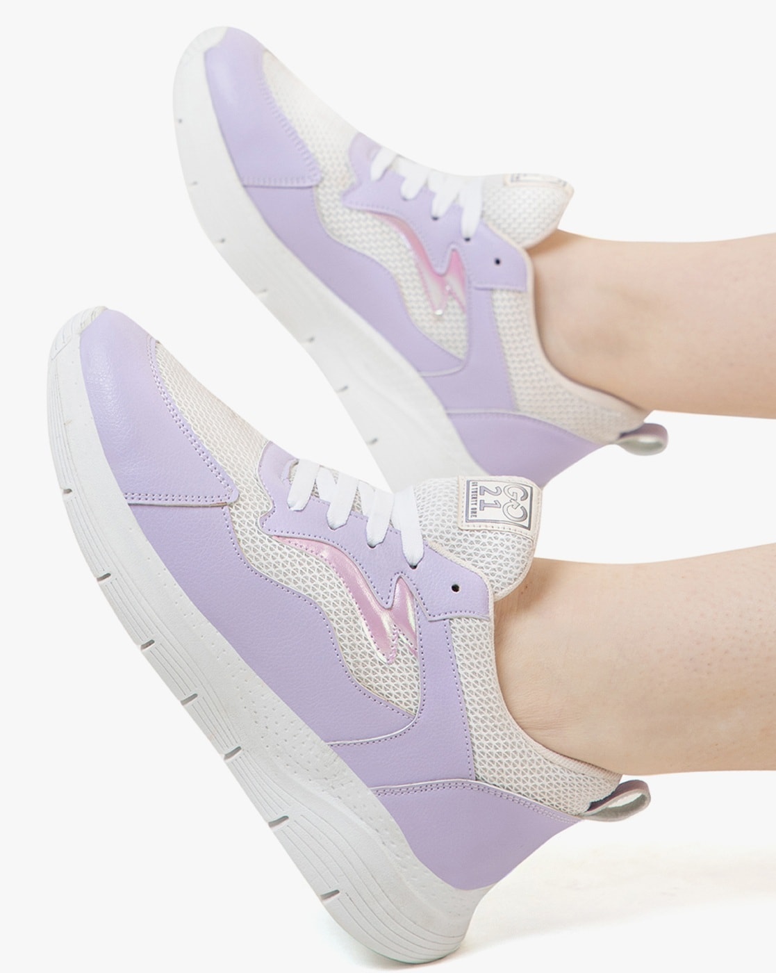 Mauve sneakers on sale