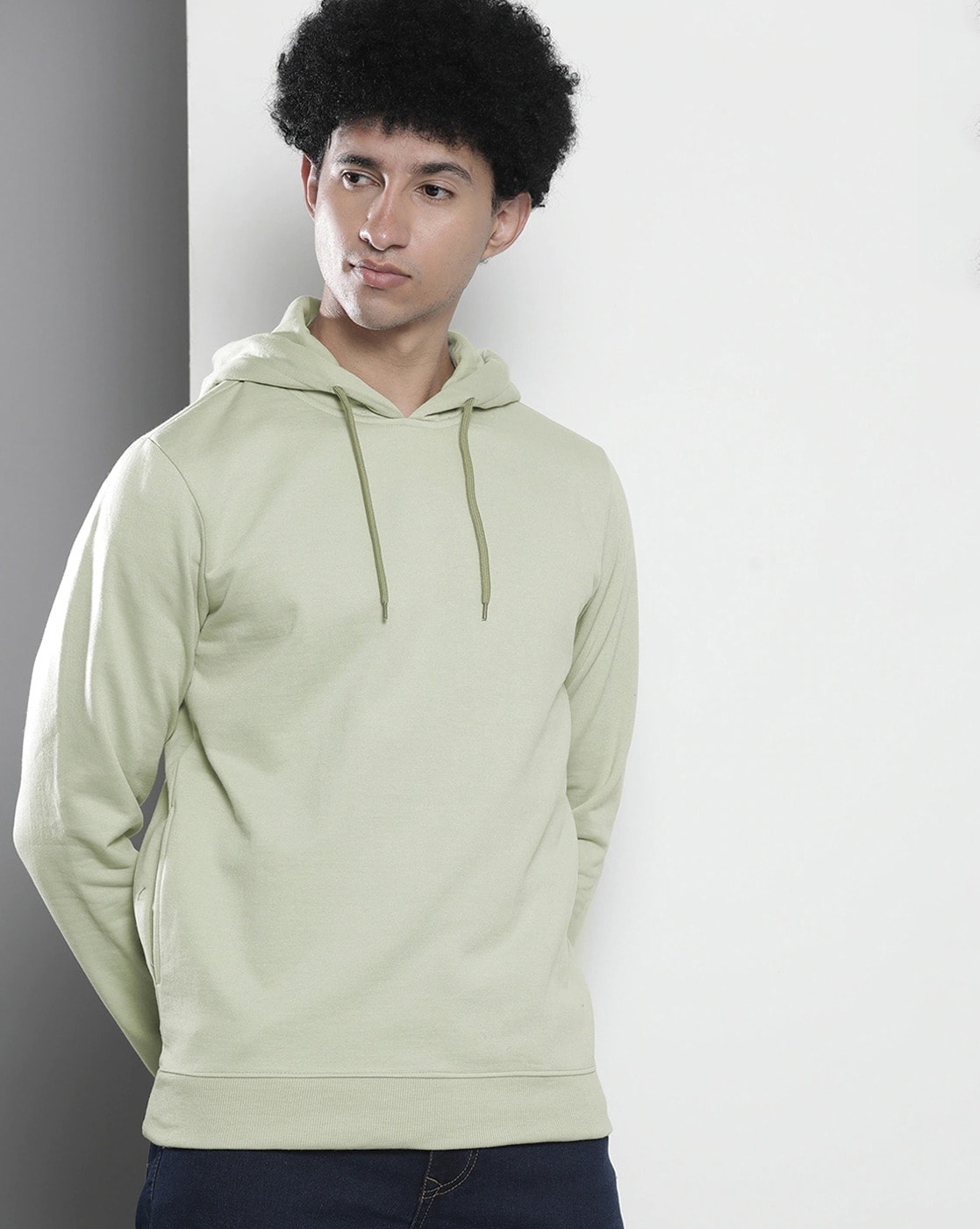 Buy Green Sweatshirt & Hoodies for Men by The Indian Garage Co Online |  
