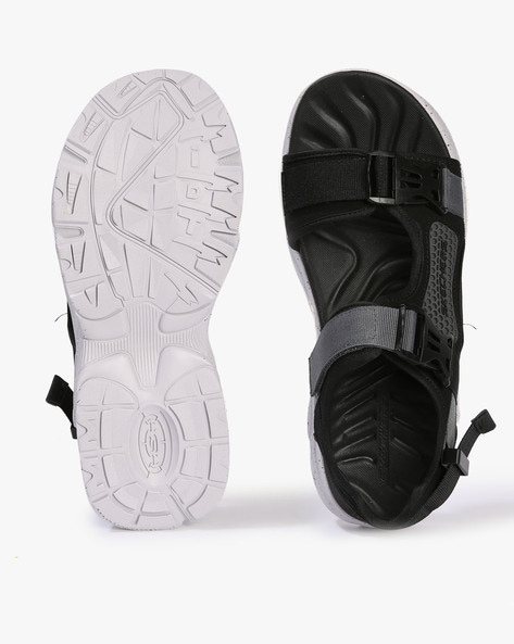 Buy Black Sports Sandals for Men by Skechers Online Ajio