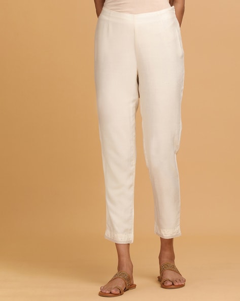Pinterest in Real Life: Wide Leg White Pants