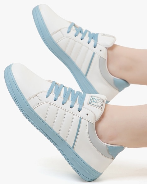 Funkfeets Unisex Solid Blue Sneakers – Funkfeets Sneakers