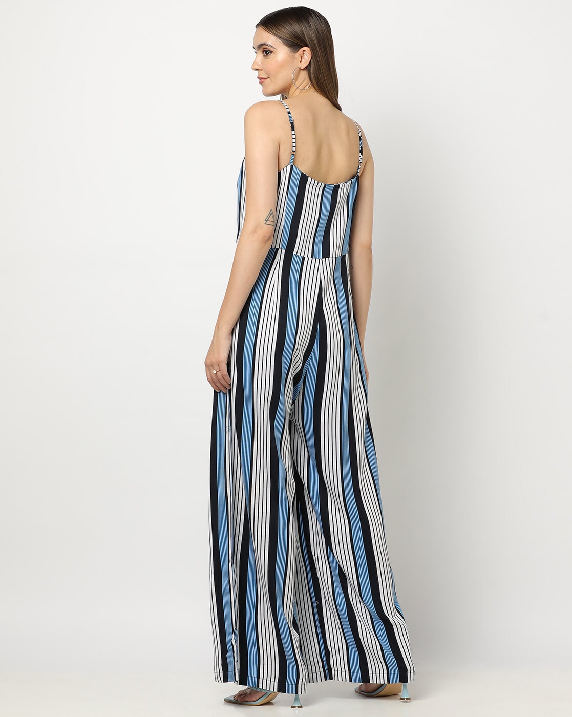 Charlotte russe best sale striped jumpsuit