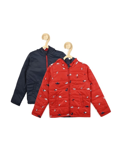 Allen solly clearance red reversible jacket