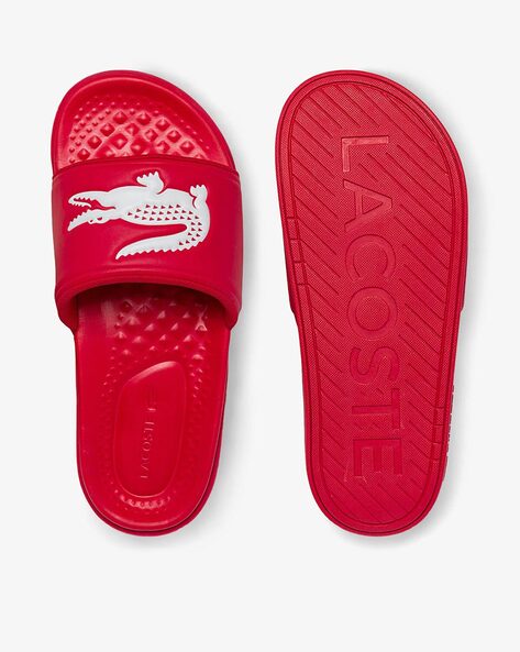 LACOSTE SLIDES, Women's Fashion, Footwear, Slippers and slides on Carousell-happymobile.vn