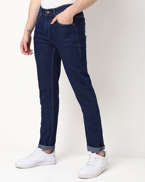 Mid-Rise Slim Fit Jeans