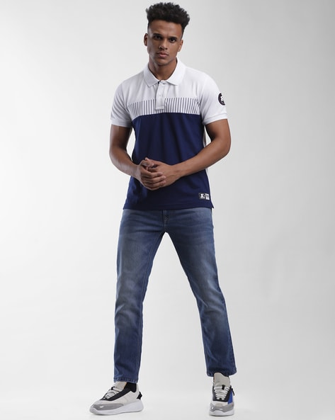 Starter Men's Polo Shirt - Blue - L