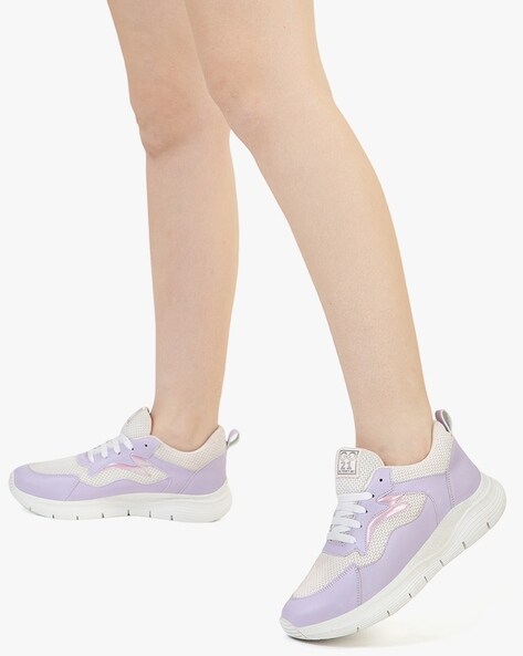 Buy Mauve Sneakers for Women by GO21 Online Ajio