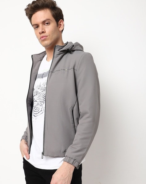Buy Grey Jackets & Coats for Men by MXN Online | Ajio.com