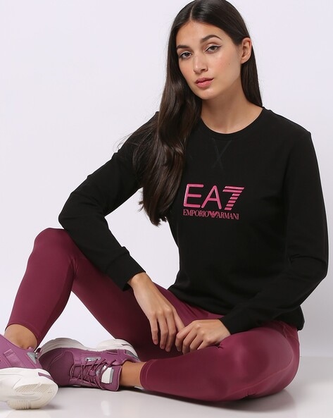 Buy 0299 Sweatshirt & Hoodies for Women by EA7 Emporio Armani