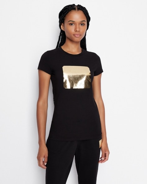 Armani exchange t 2025 shirt for womens