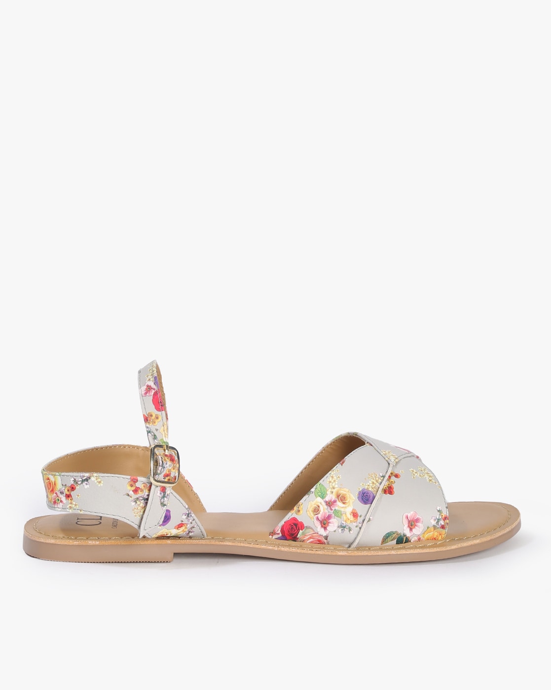 Jack Rogers Jacks Daisy Print Women's Size White Floral Leather Spring  Sandals | eBay