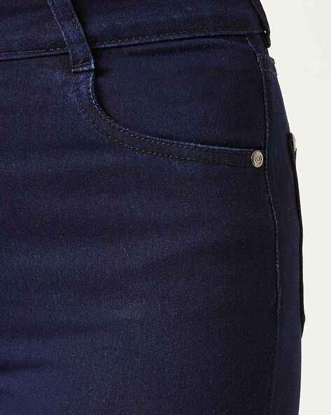 Buy Navy Blue Jeans & Jeggings for Women by MISS CHASE Online