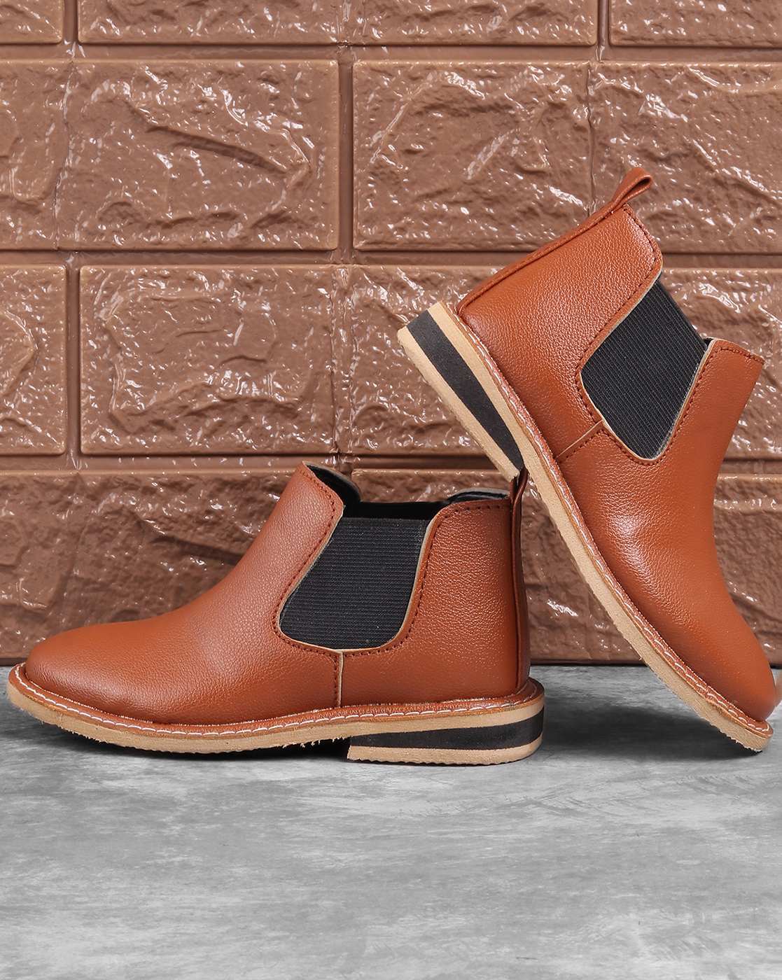 Tan boots 2025 for boys