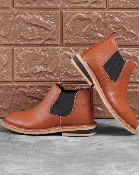 Buy Tan Brown Shoes for Boys by Jazzy Juniors Online