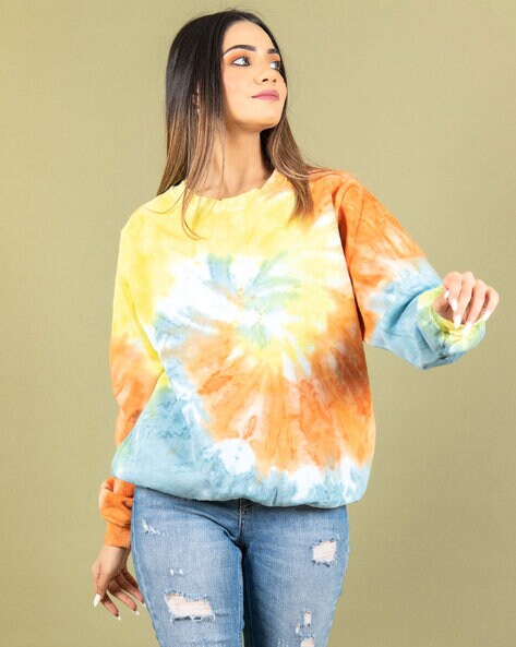 Buy Multicoloured Sweatshirt Hoodies for Women by Tistabene