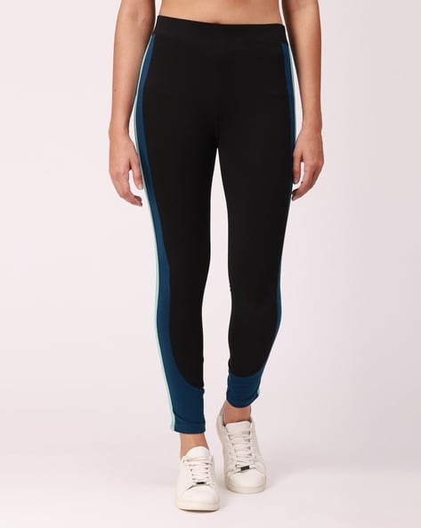 Buy Black Leggings for Women by DeMoza Online