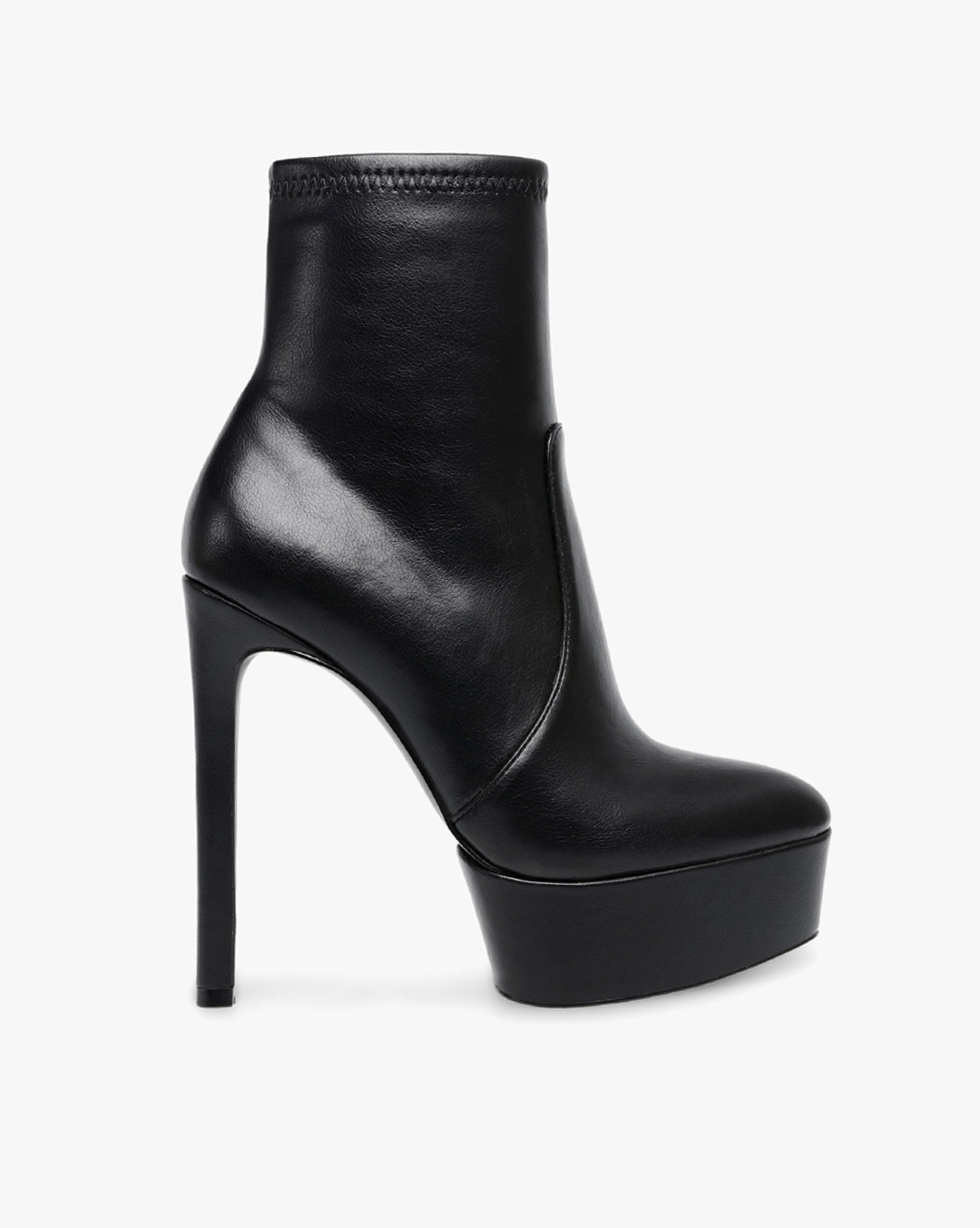 steve madden womens black booties