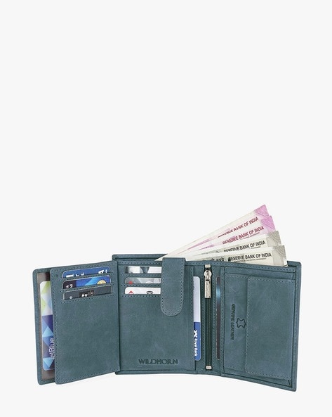 Buy Blue Wallets for Men by WILDHORN Online Ajio