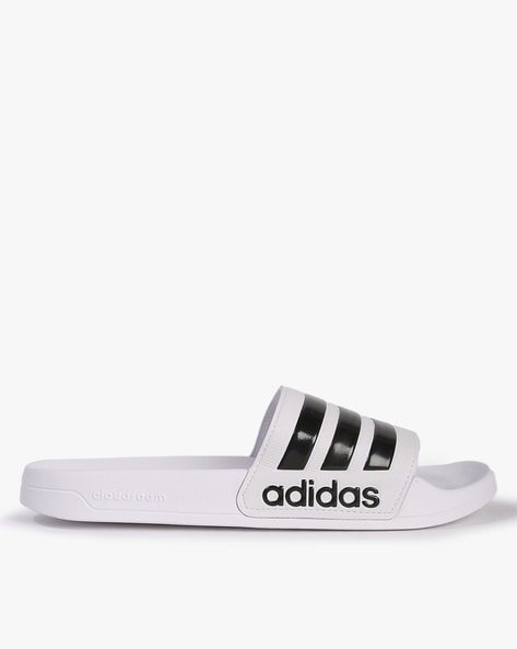 Buy White Black Flip Flop Slippers for Men by ADIDAS Online