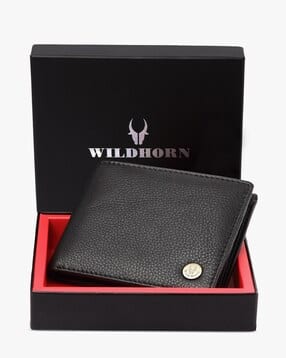 Leather Bi-Fold Wallet-image-3