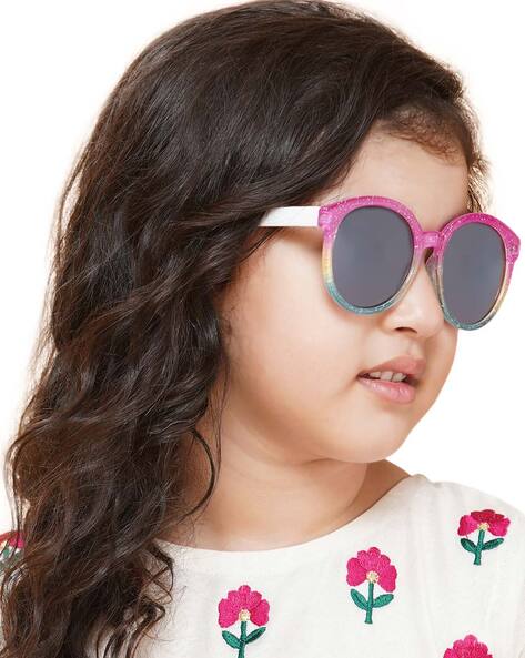 Girls Sunglasses with Unicorn Print Case – banburycrosskids