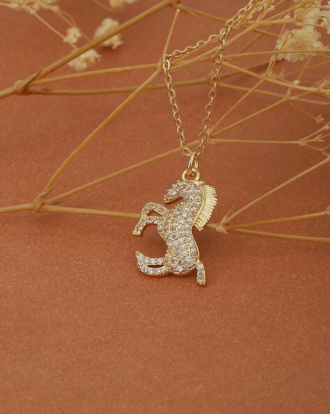 Gold sales animal pendants