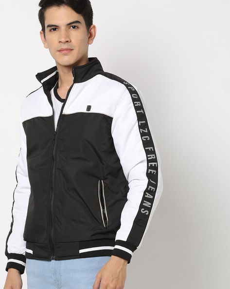 Buy Black & White Jackets & Coats for Men by The Indian Garage Co