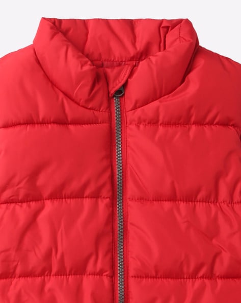 Gap red on sale puffer vest