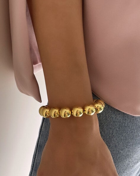 Buy Gold Bracelets & Bangles for Women by Mnsh Online