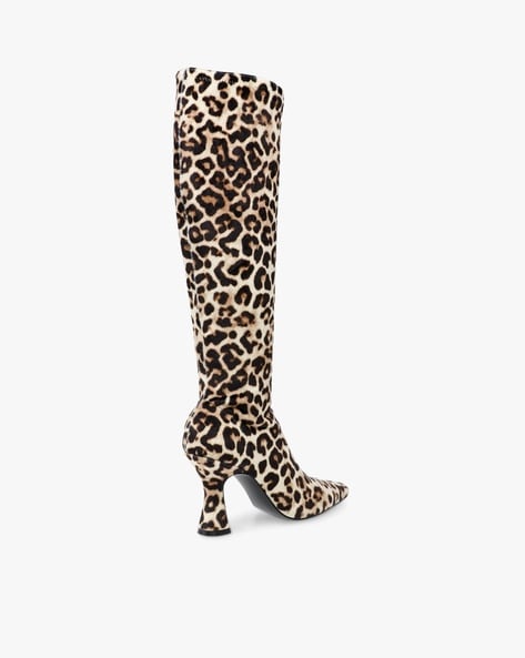 Leopard print outlet booties steve madden