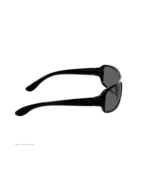 Vast UV Protection Sports Sunglasses For Men (Black, FS)