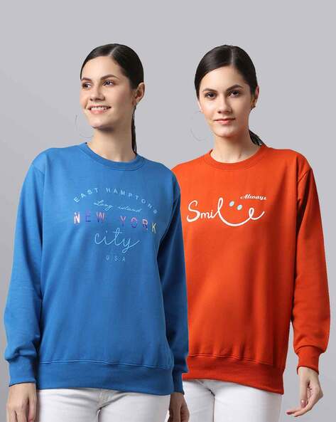 Pack of 2 Crew-Neck Sweatshirts