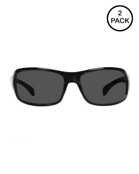 Royal Son Rimless HD Polarized Aluminium Sports Men Sunglasses – Black |  Royalson