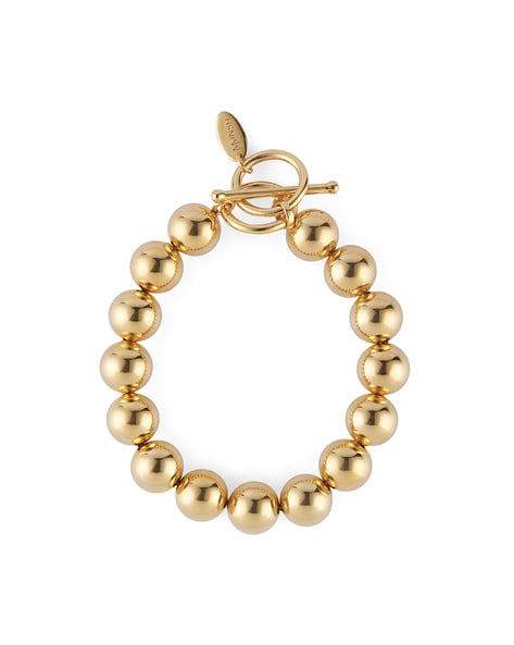 Mnsh Jewellery Hook Bracelet For Women (Gold, M)