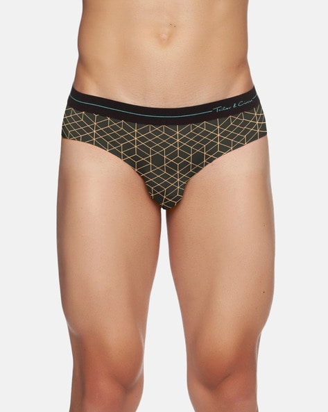 Geometric Print Briefs