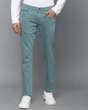 Louis Philippe Jeans Slim Men Green Jeans - Buy Louis Philippe Jeans Slim  Men Green Jeans Online at Best Prices in India
