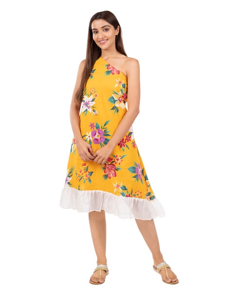 Buy Veni Vidi Vici Women Yellow Solid Bodycon Dress - Dresses for Women  10054915 | Myntra