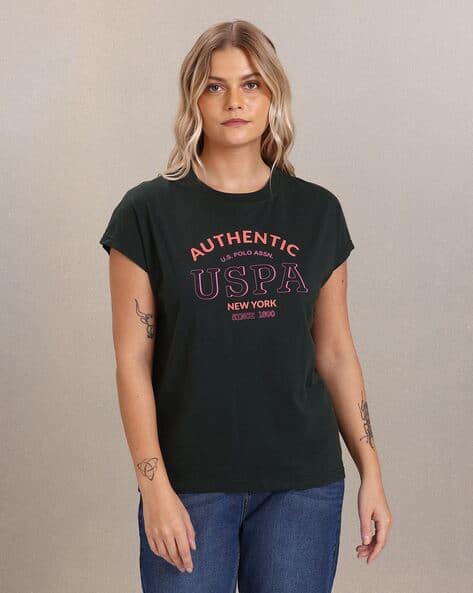 Buy Dark Green Tshirts for Women by Polo Online